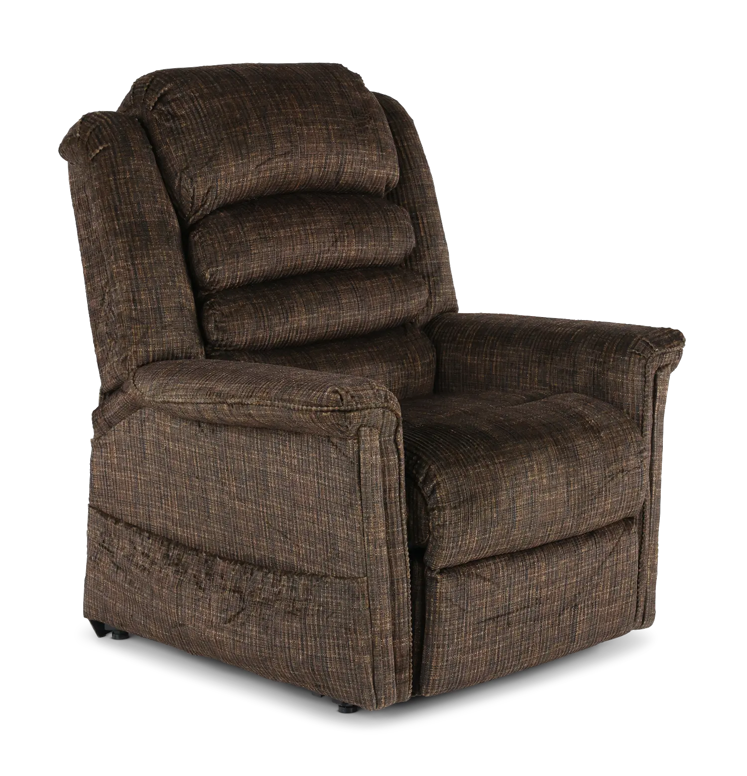 4825-2001-09 Soother Brown Power Reclining Lift Chair with Heat and Massage-1