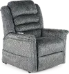 4825-2001-28 Soother Gray Power Reclining Lift Chair with Heat and Massage