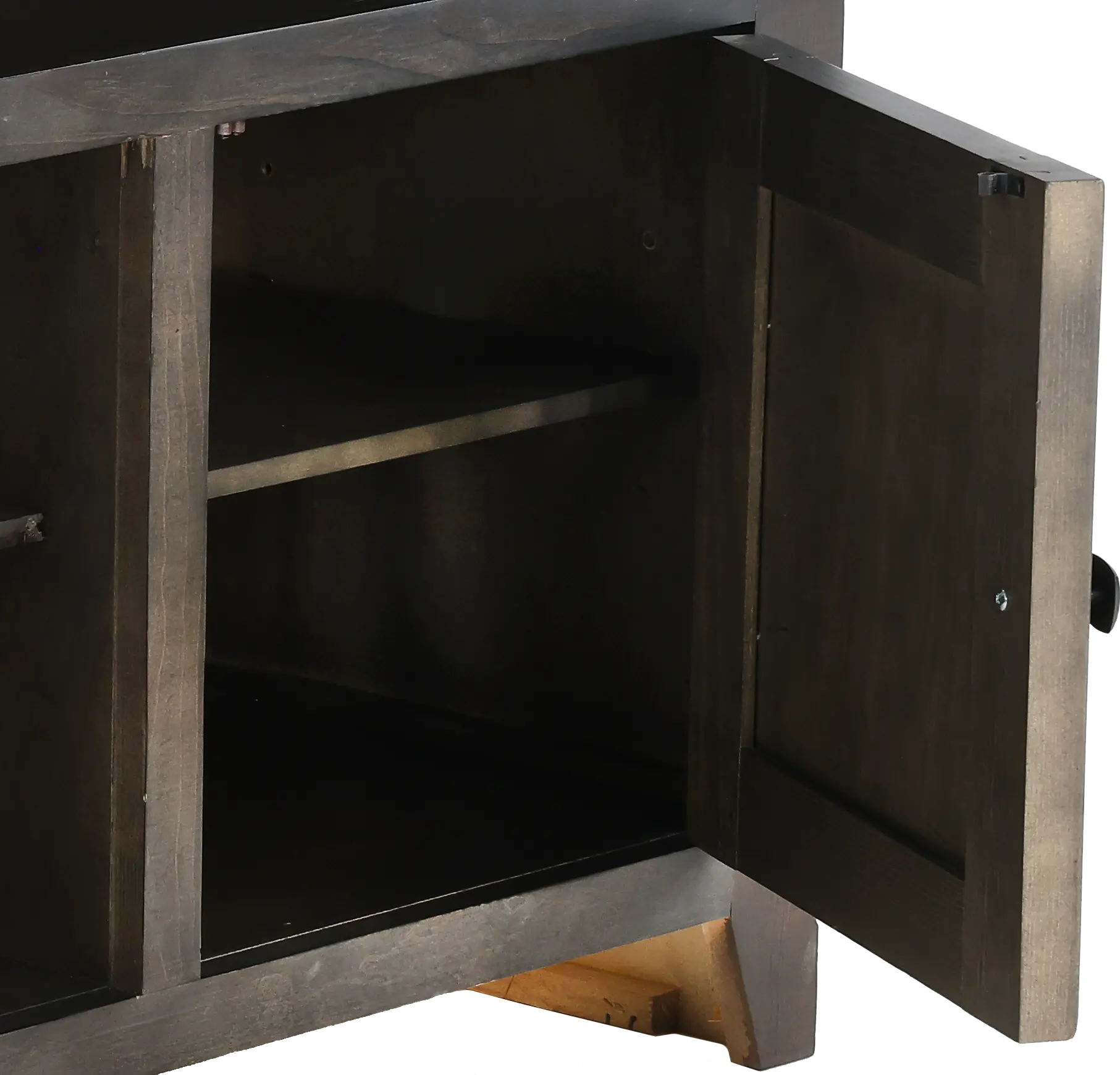 Rio Bravo Gray 58  TV Stand-6