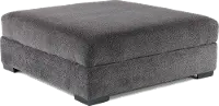 CHLCOOT Challenger Graphite Gray Cocktail Ottoman