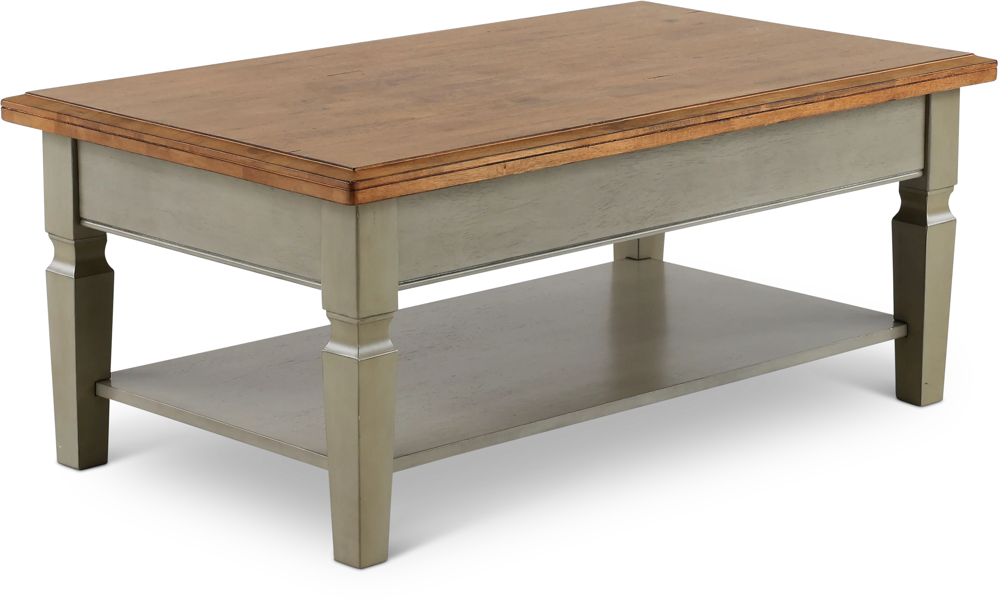 Barnwell Two Tone Coffee Table-6
