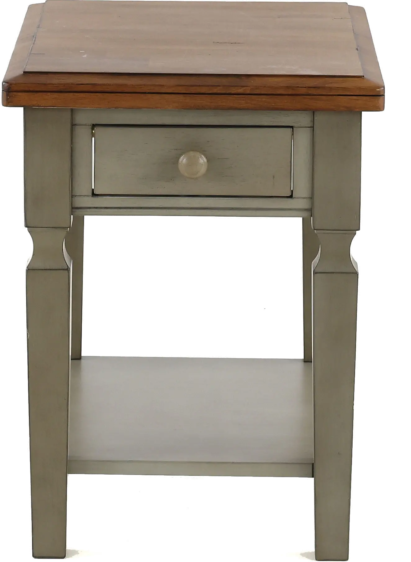 Barnwell Two Tone End Table-4