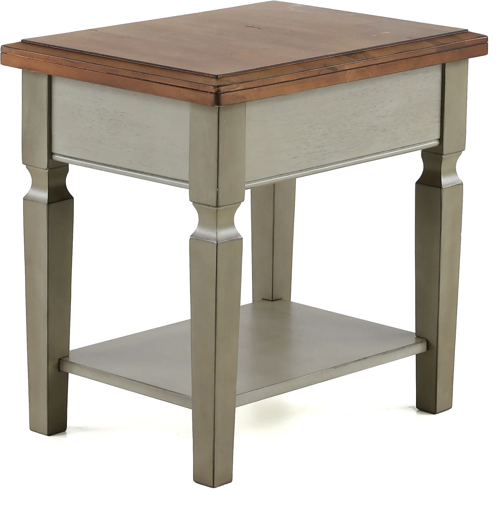 Barnwell Two Tone End Table-6