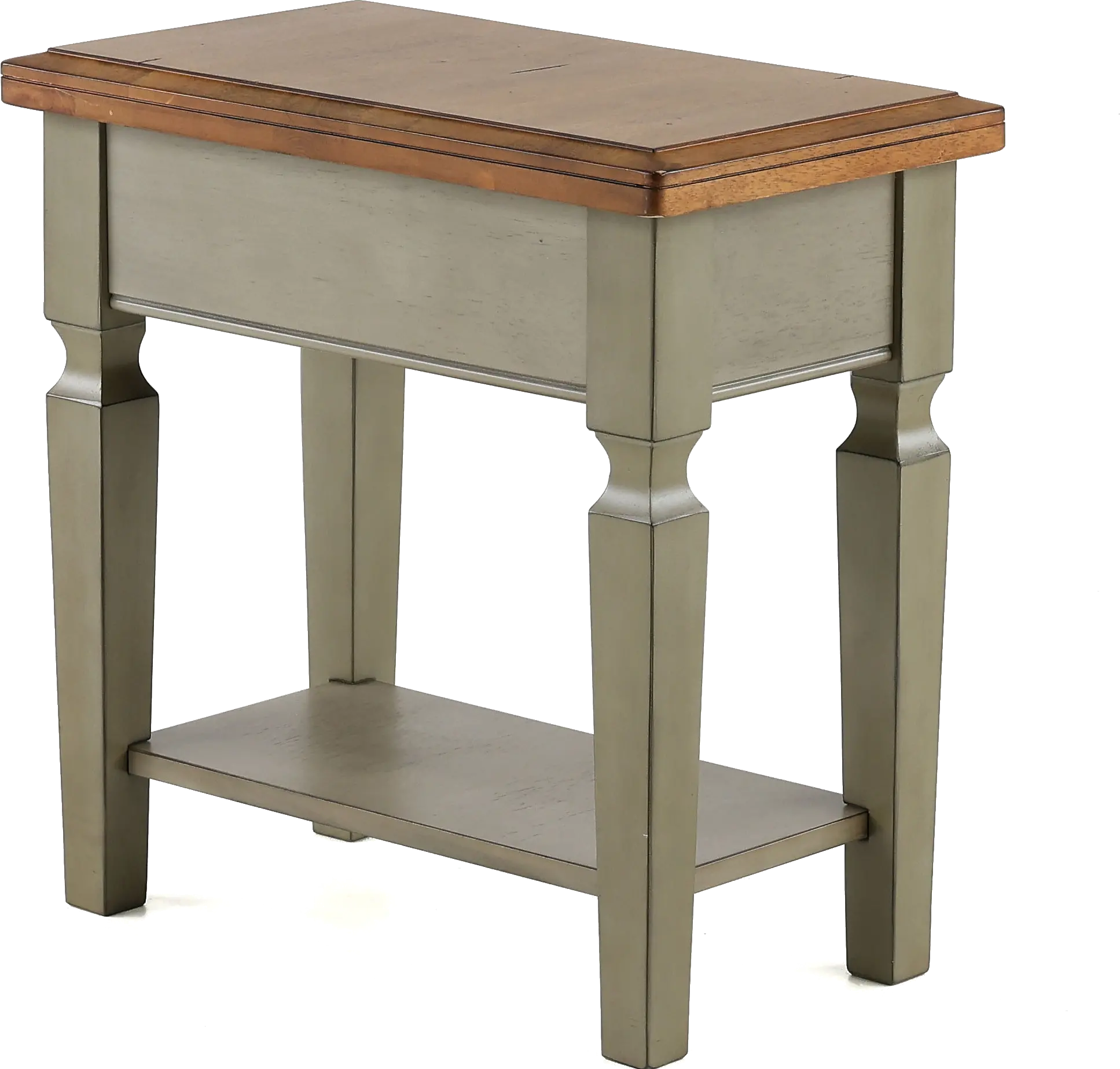 Barnwell Two Tone Side Table-5