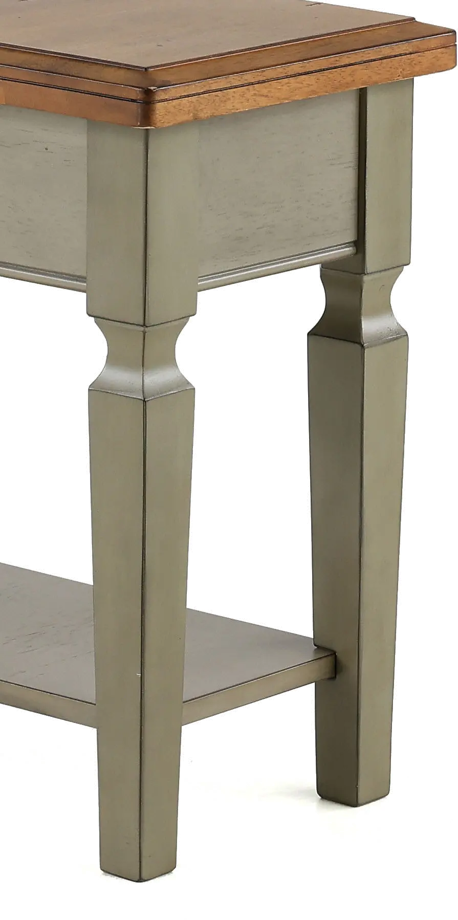 Barnwell Two Tone Side Table-6