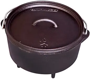 SDO10 Camp Chef 4 Quart Classic 10 Inch Dutch Oven - Cast Iron-3