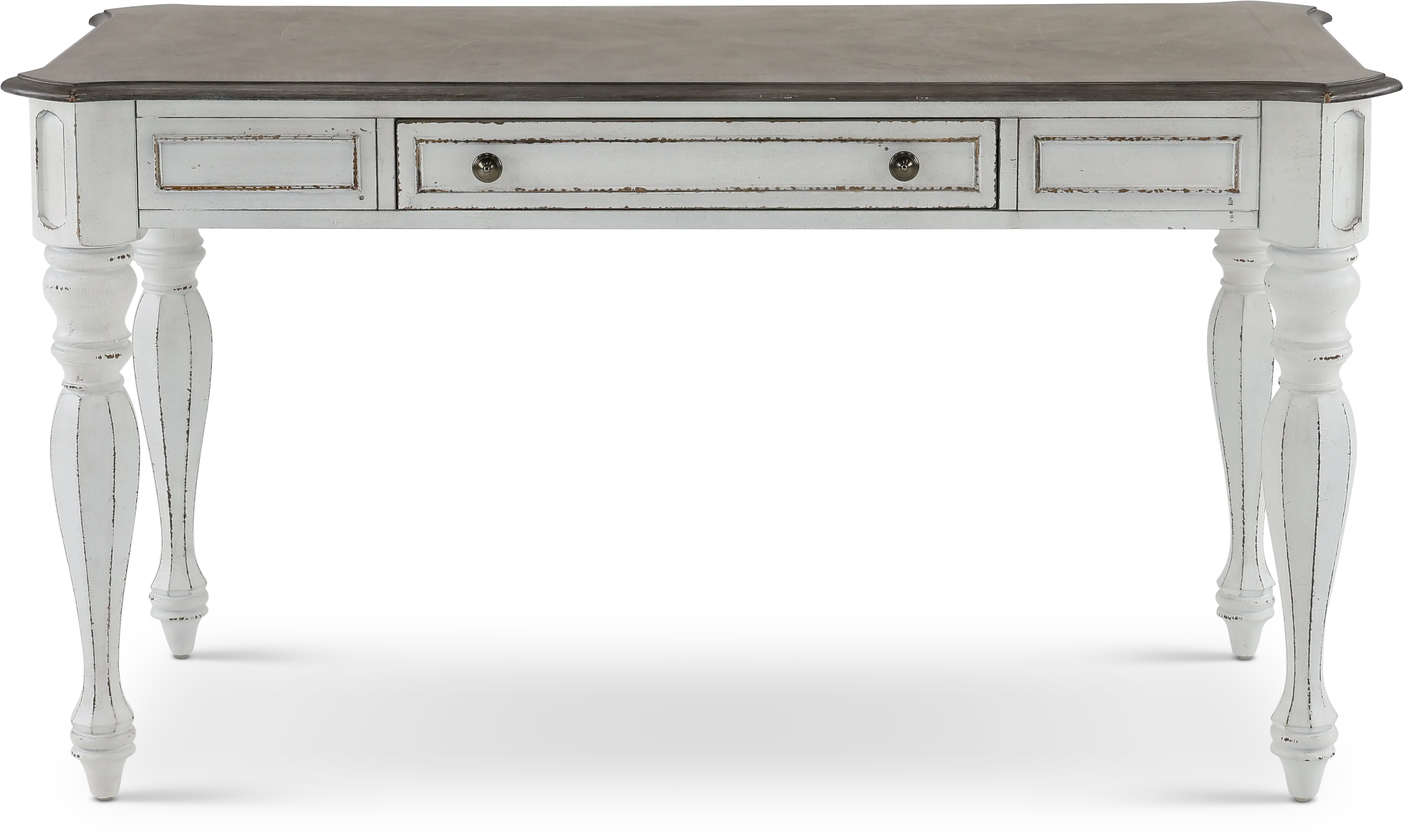 244-HO109 Magnolia Manor Antique White Lift-top Desk-1
