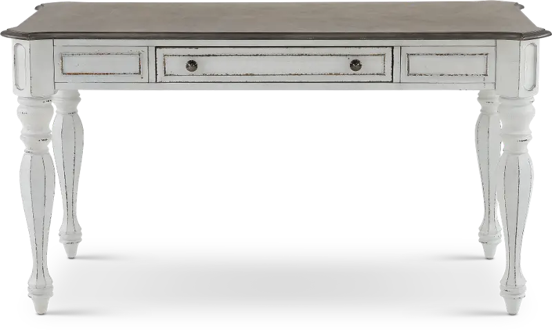 Magnolia Manor Antique White Lift-top Desk