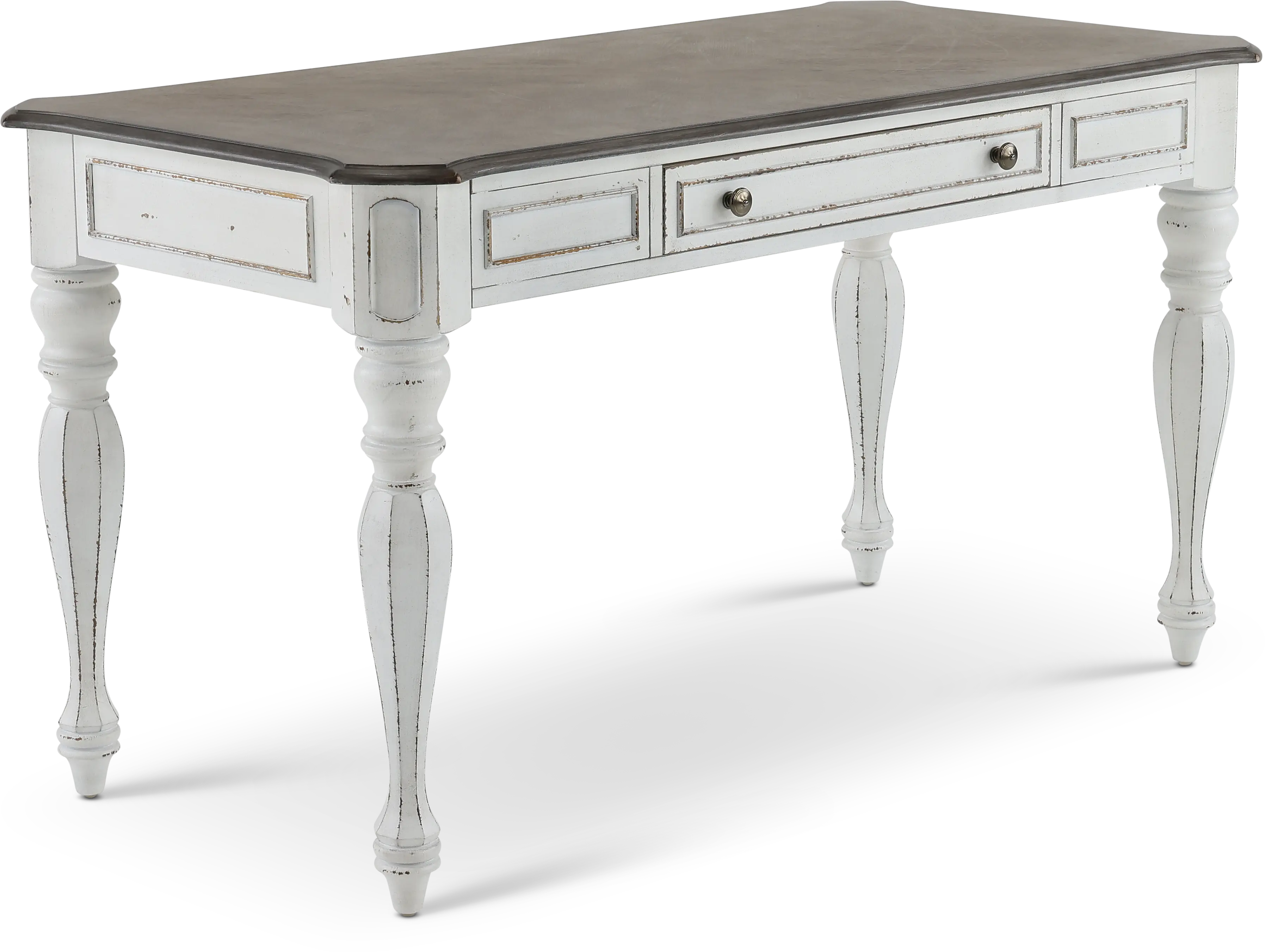 244-HO109 Magnolia Manor Antique White Lift-top Desk-4