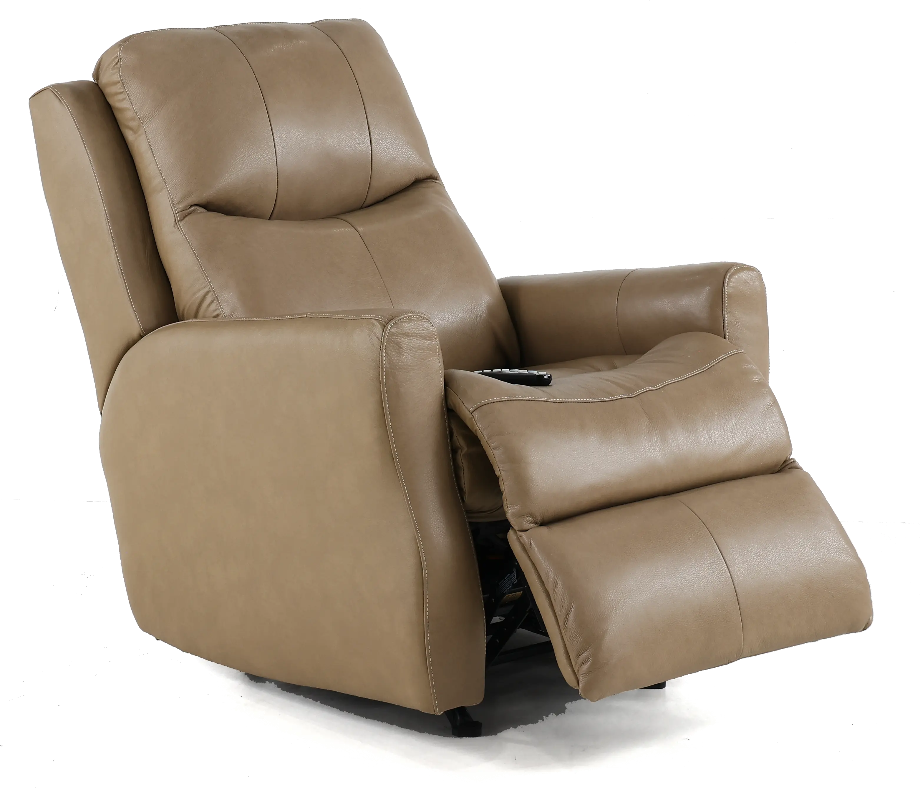 Jack Sand Tan SoCozi Leather-Match Rocking Power Recliner-6