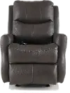 Jack Fossil SoCozi Leather-Match Rocking Power Recliner