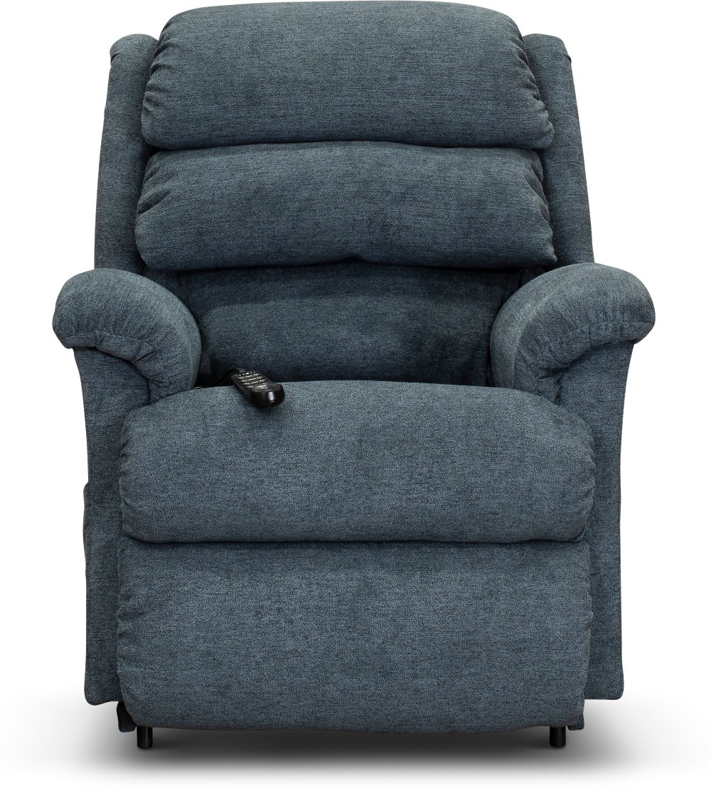 Denim Blue Luxury Reclining Lift Chair - Astor