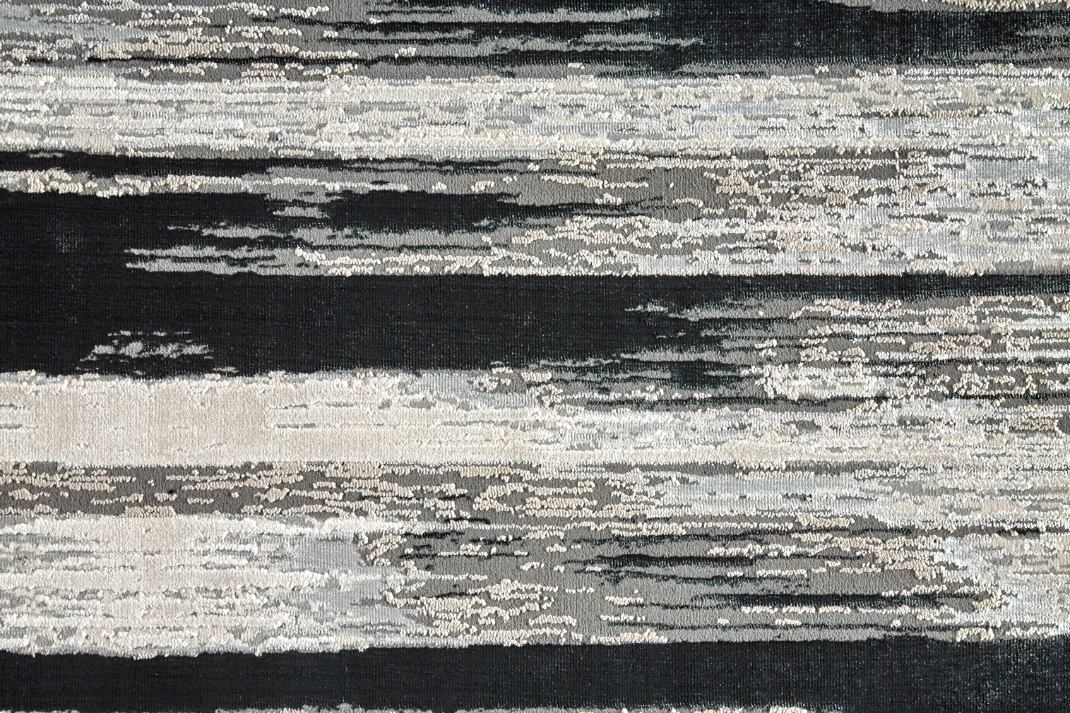 Micah 8 x 11 Black and Silver Area Rug-5