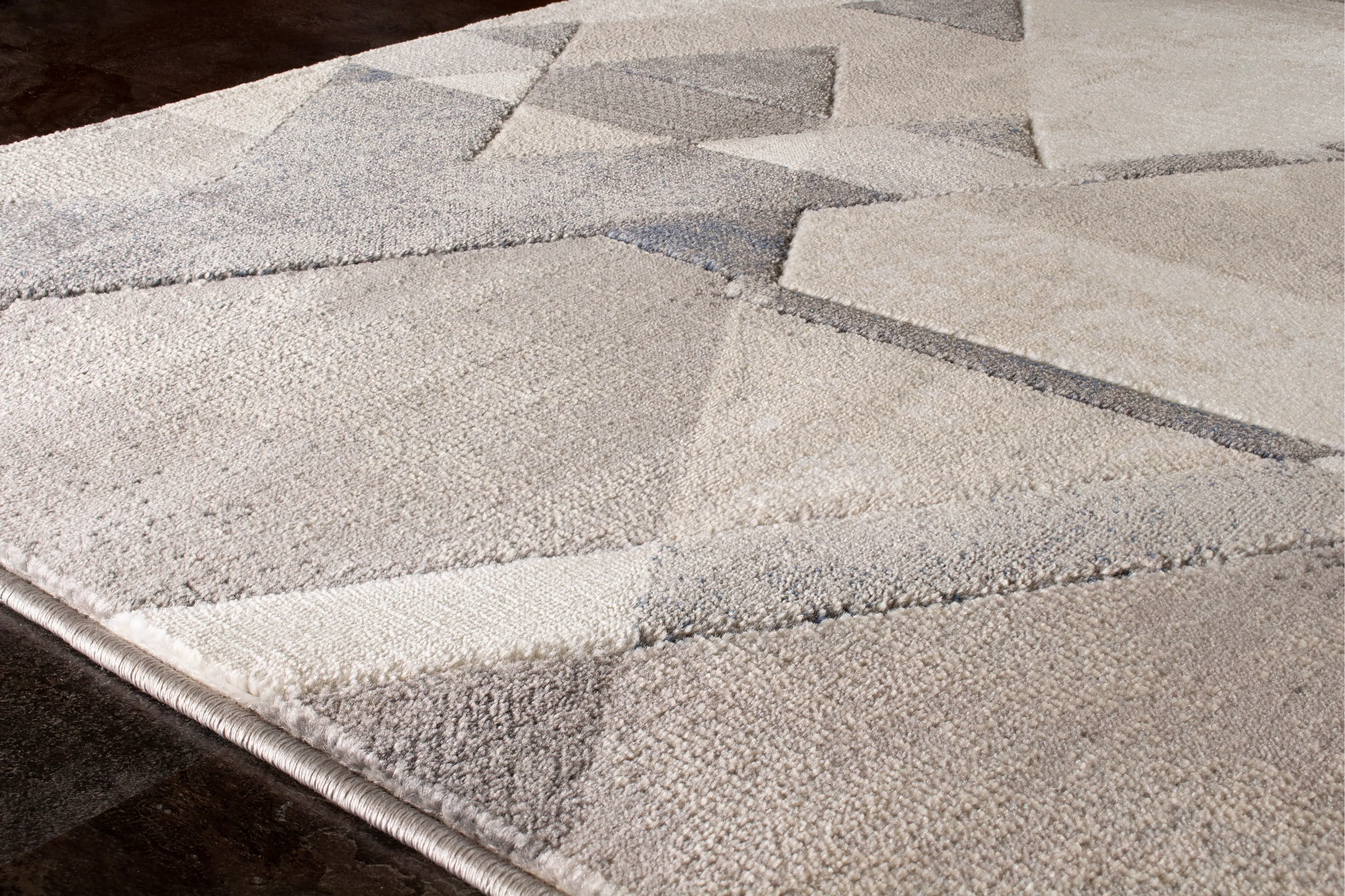 B881/5262/156/230 Alida 5 x 8 Gray, Blue, Charcoal, and Cream Area Rug-3