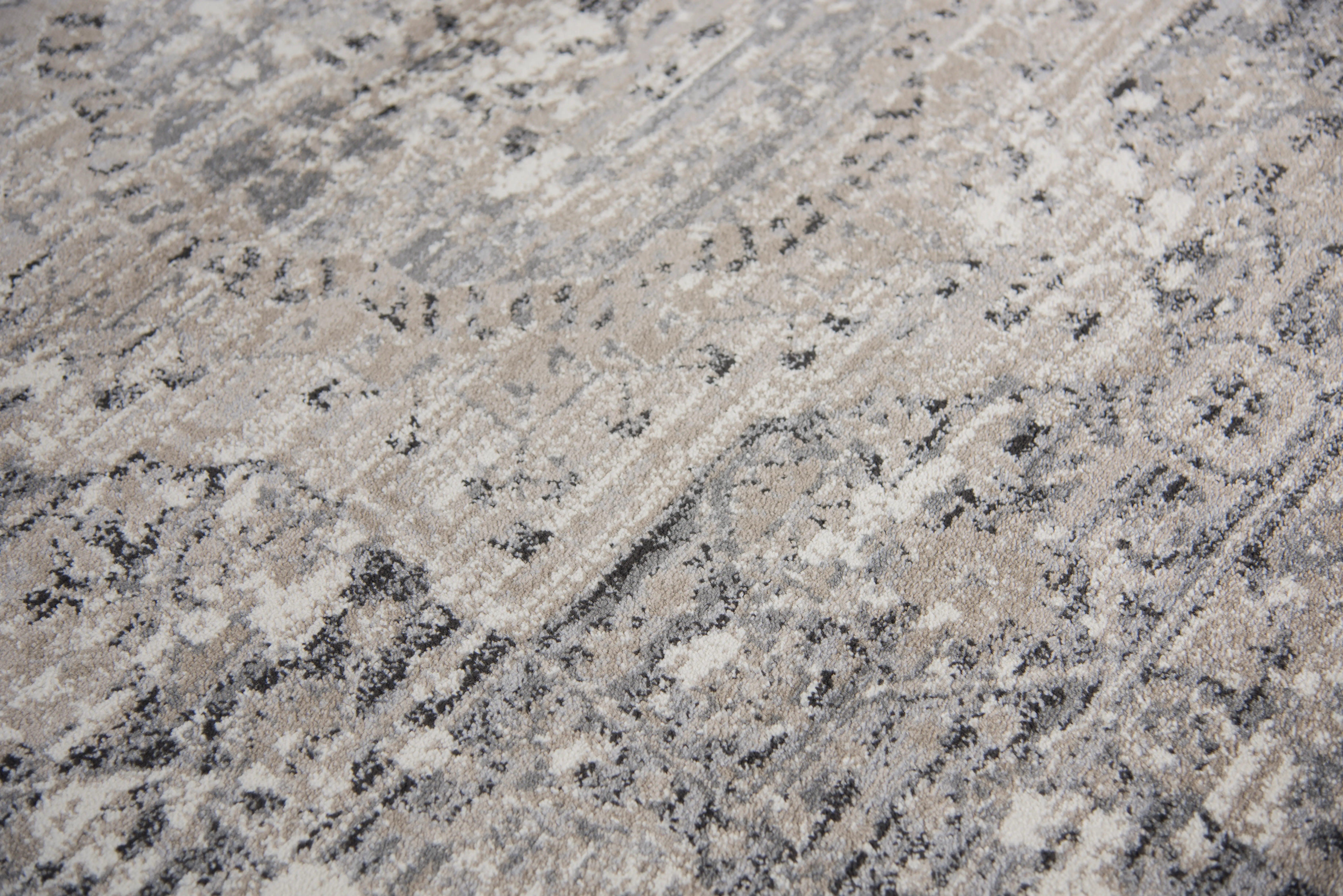 Panache 5 x 8 Traditional Gray and Beige Area Rug-6