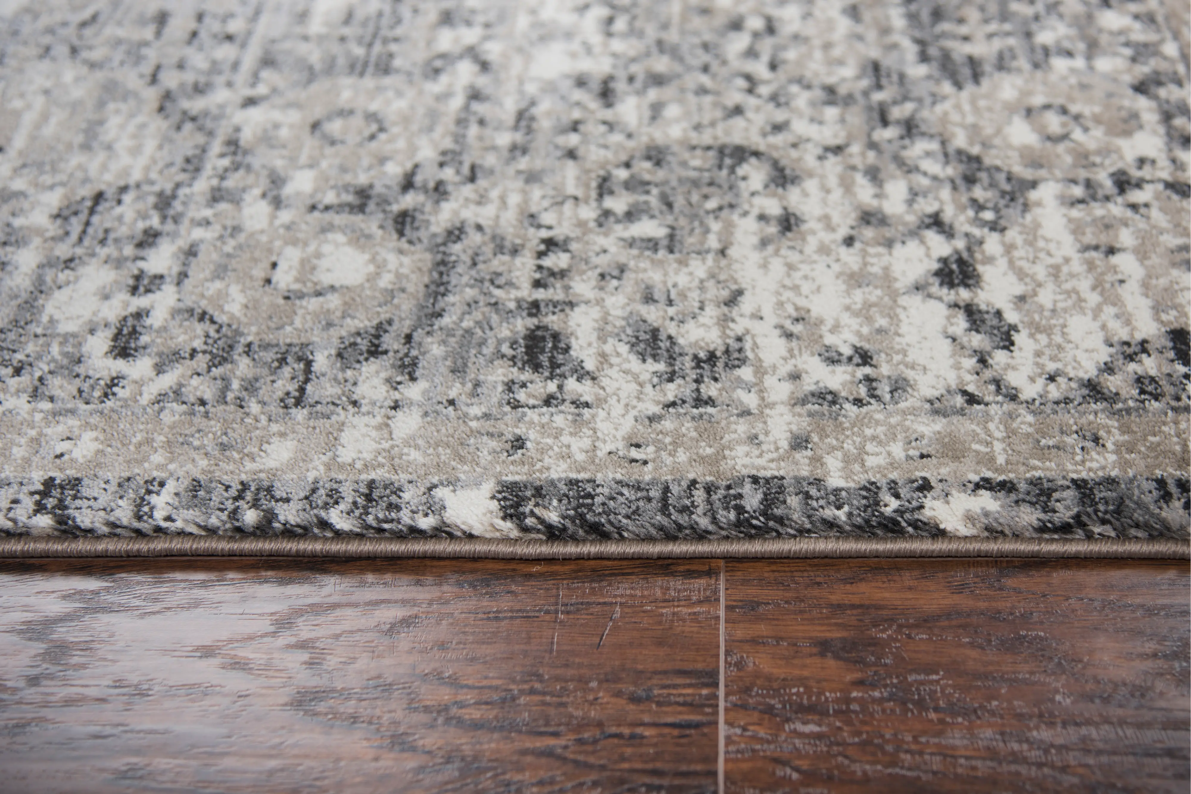 Panache 8 x 11 Traditional Gray and Beige Area Rug-4
