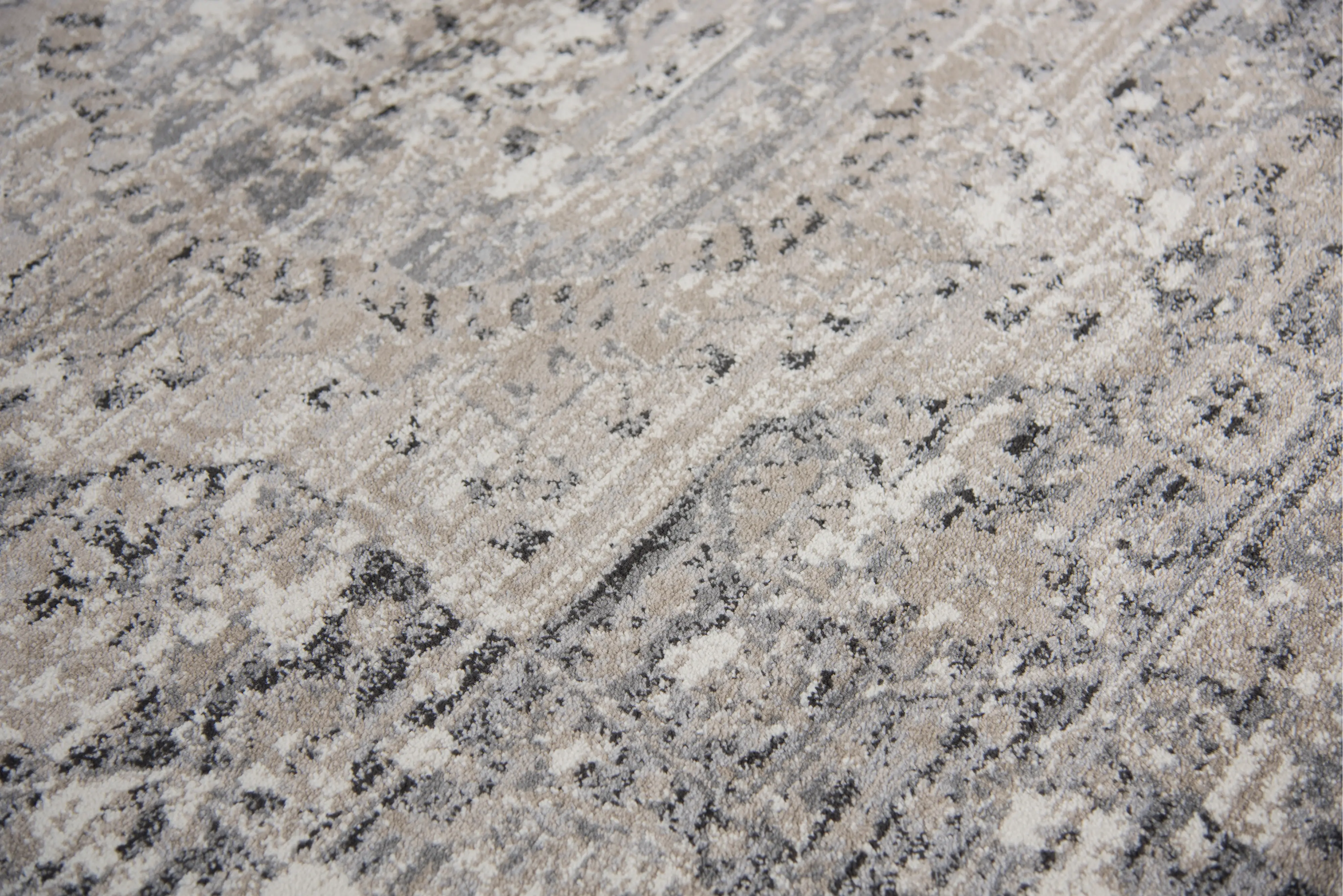 Panache 8 x 11 Traditional Gray and Beige Area Rug-6
