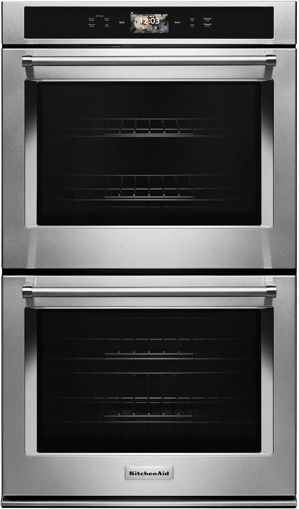 KODE900HSS KitchenAid 10 cu ft Double Wall Oven - Stainless Steel 30 Inch-1