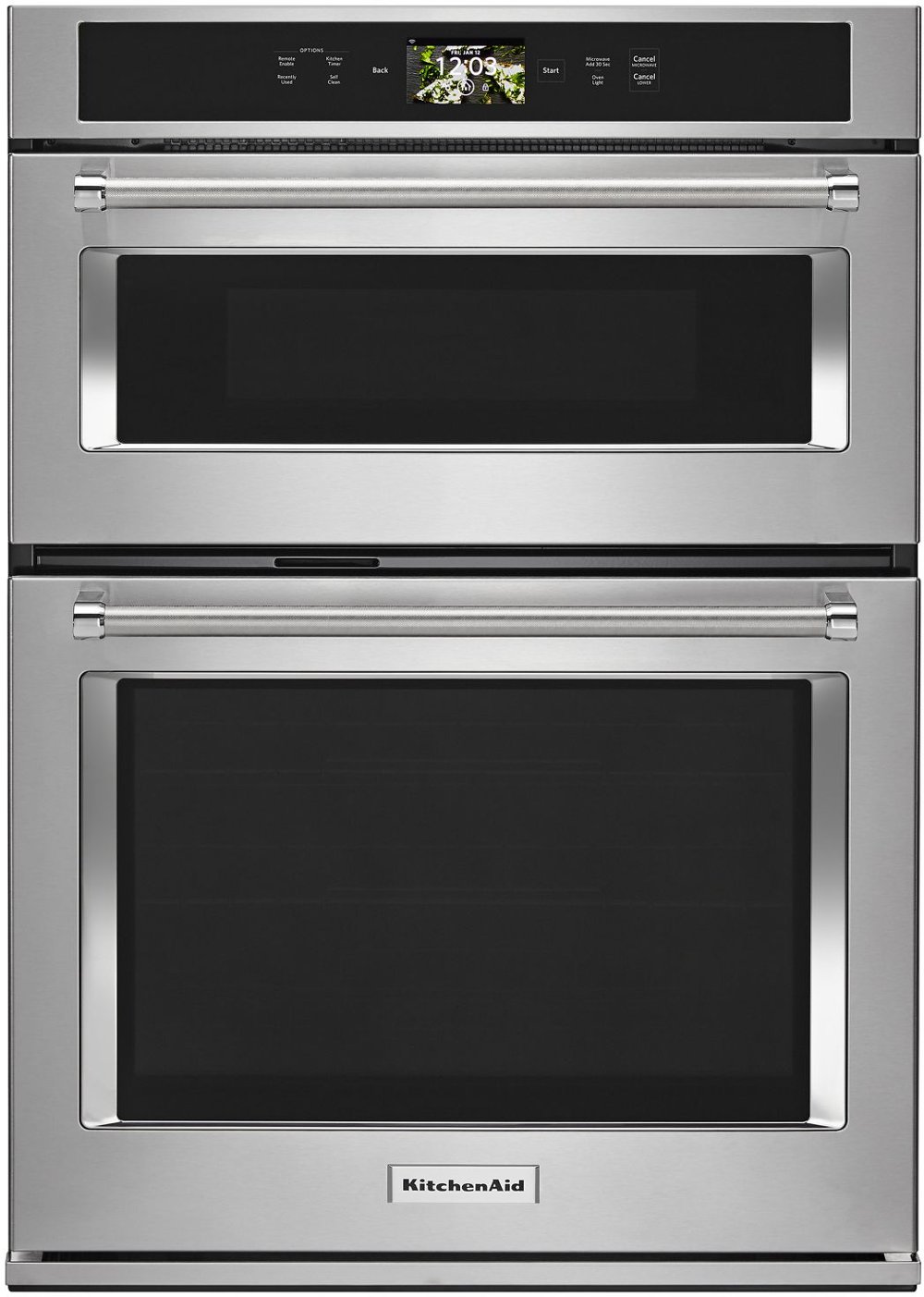 KitchenAid 30 Inch Smart Combination Wall Oven with Microwave - 6.4 cu. ft. Stainless Steel