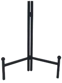 15 Inch Black Metal Easel