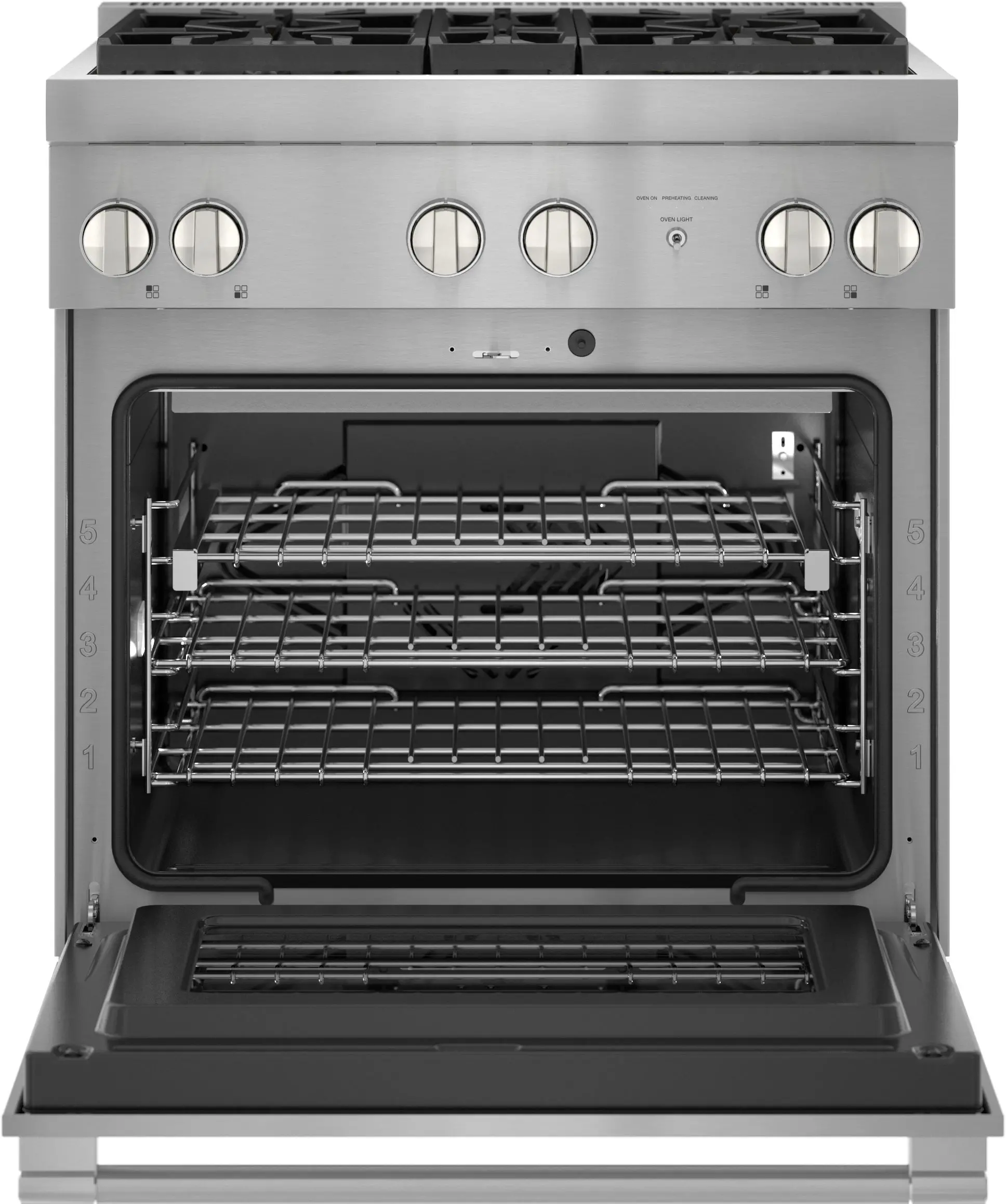 PRD304WHU Thermador Pro Harmony® Dual Fuel 30  Single Oven Range - Stainless Steel-4