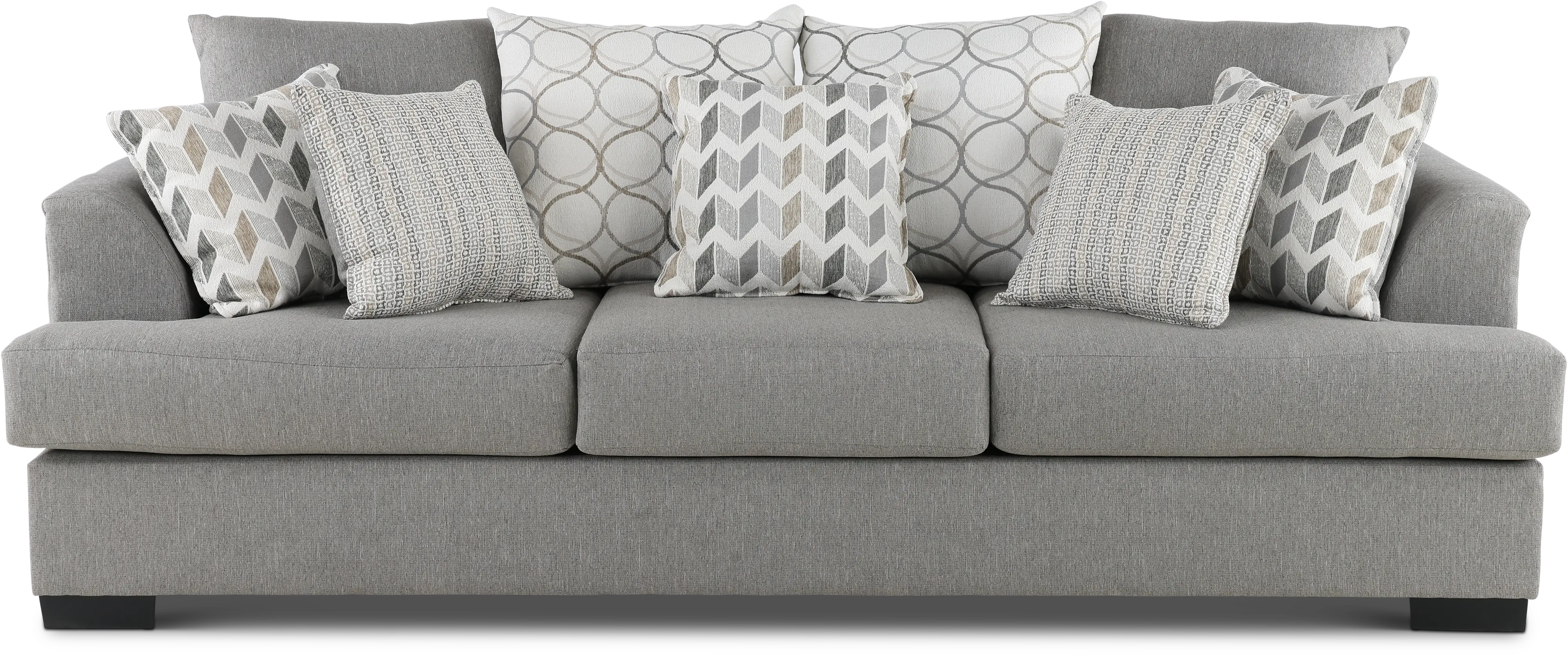PASSOF/JUSSTO Passport Gray Sofa-1