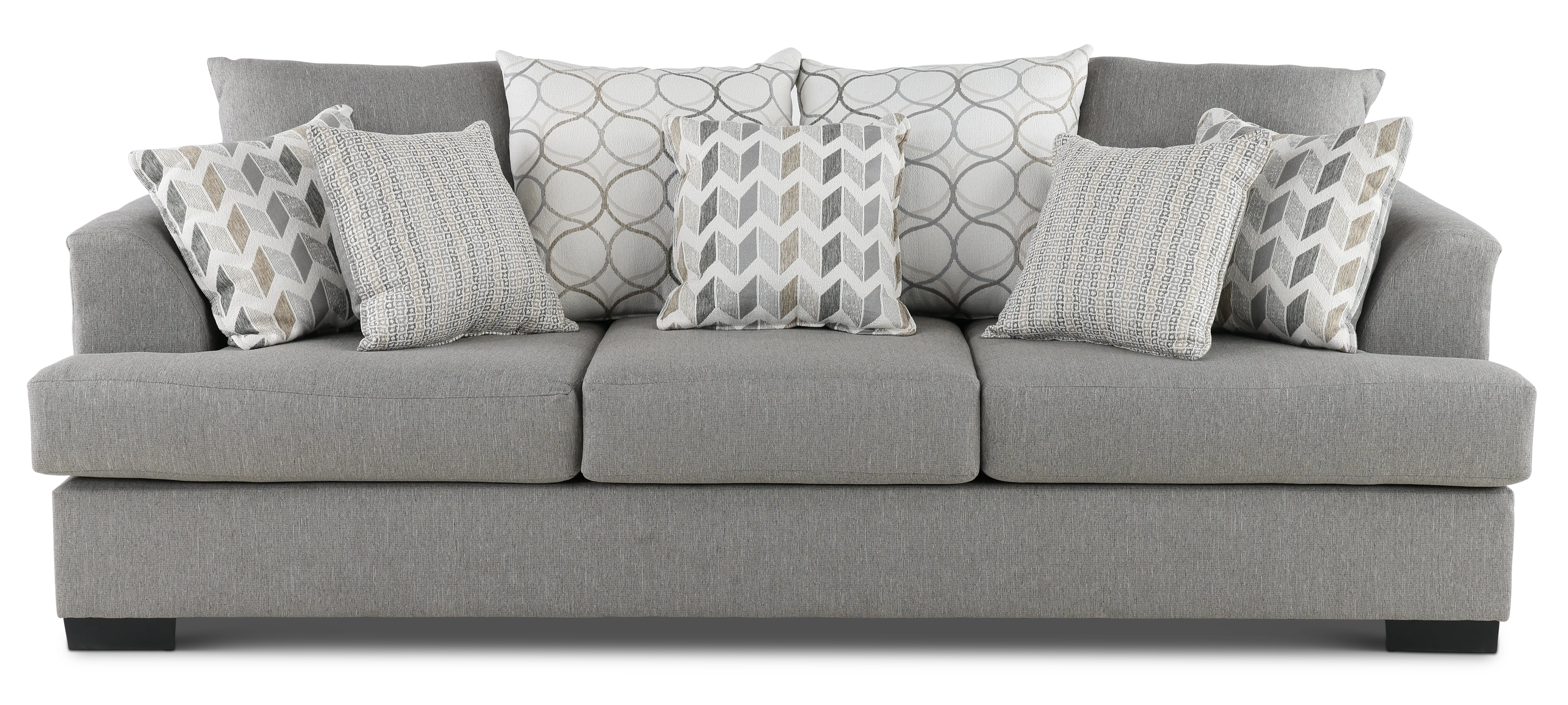 PASSOF/JUSSTO Passport Gray Sofa-1