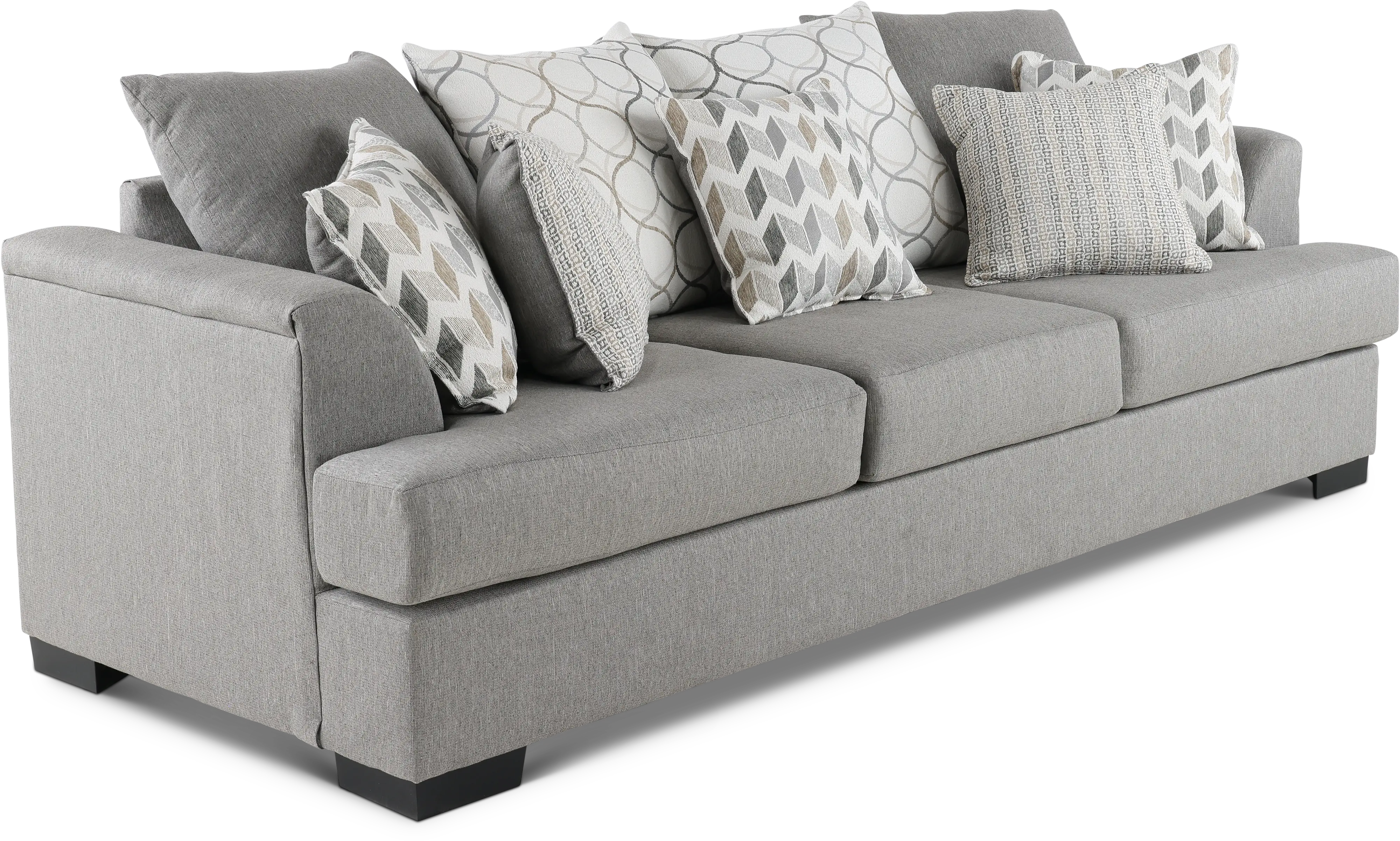 PASSOF/JUSSTO Passport Gray Sofa-4
