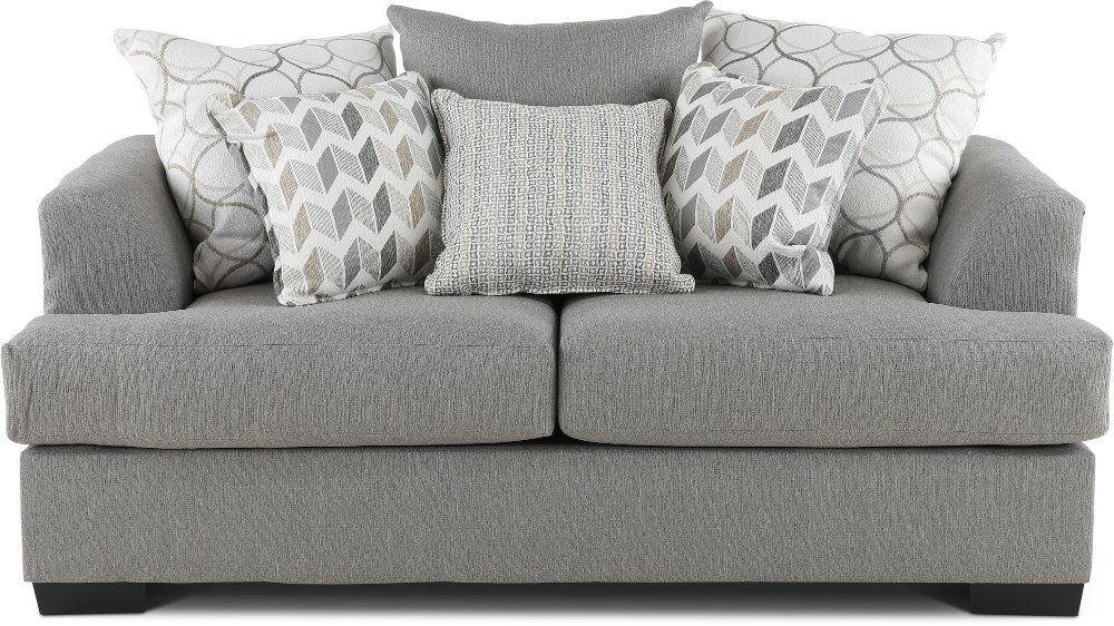Passport Gray Loveseat