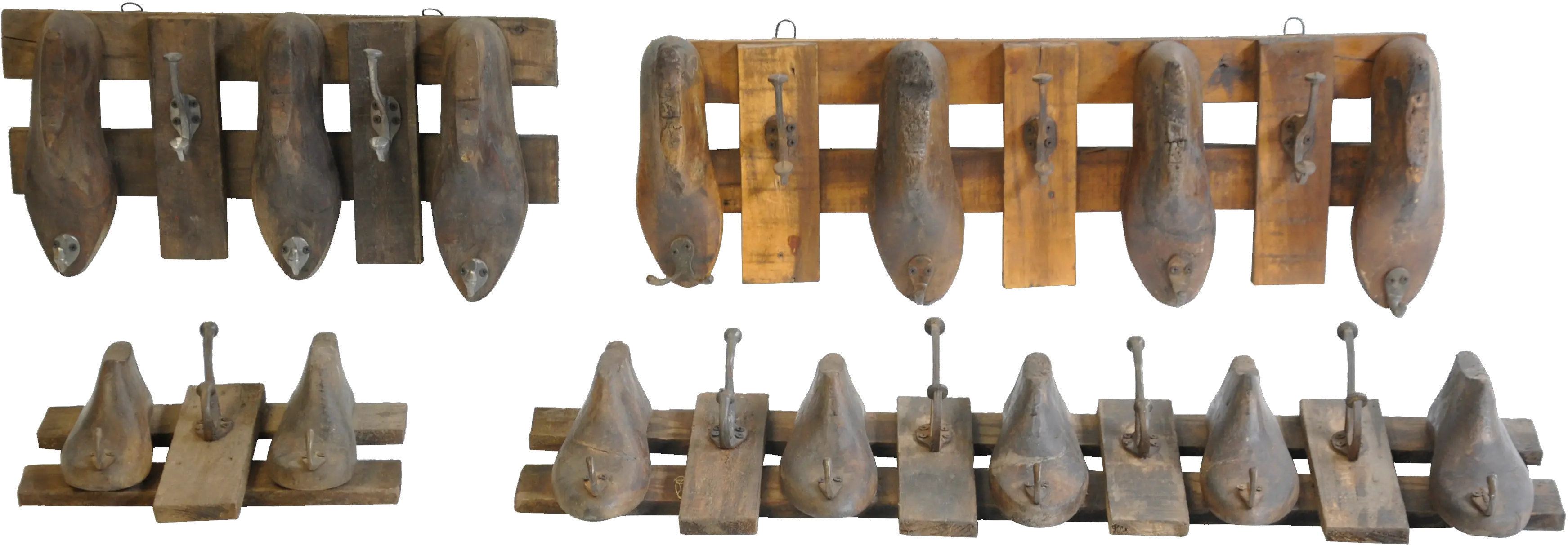 Assorted Antique Shoe Coat Rack-1
