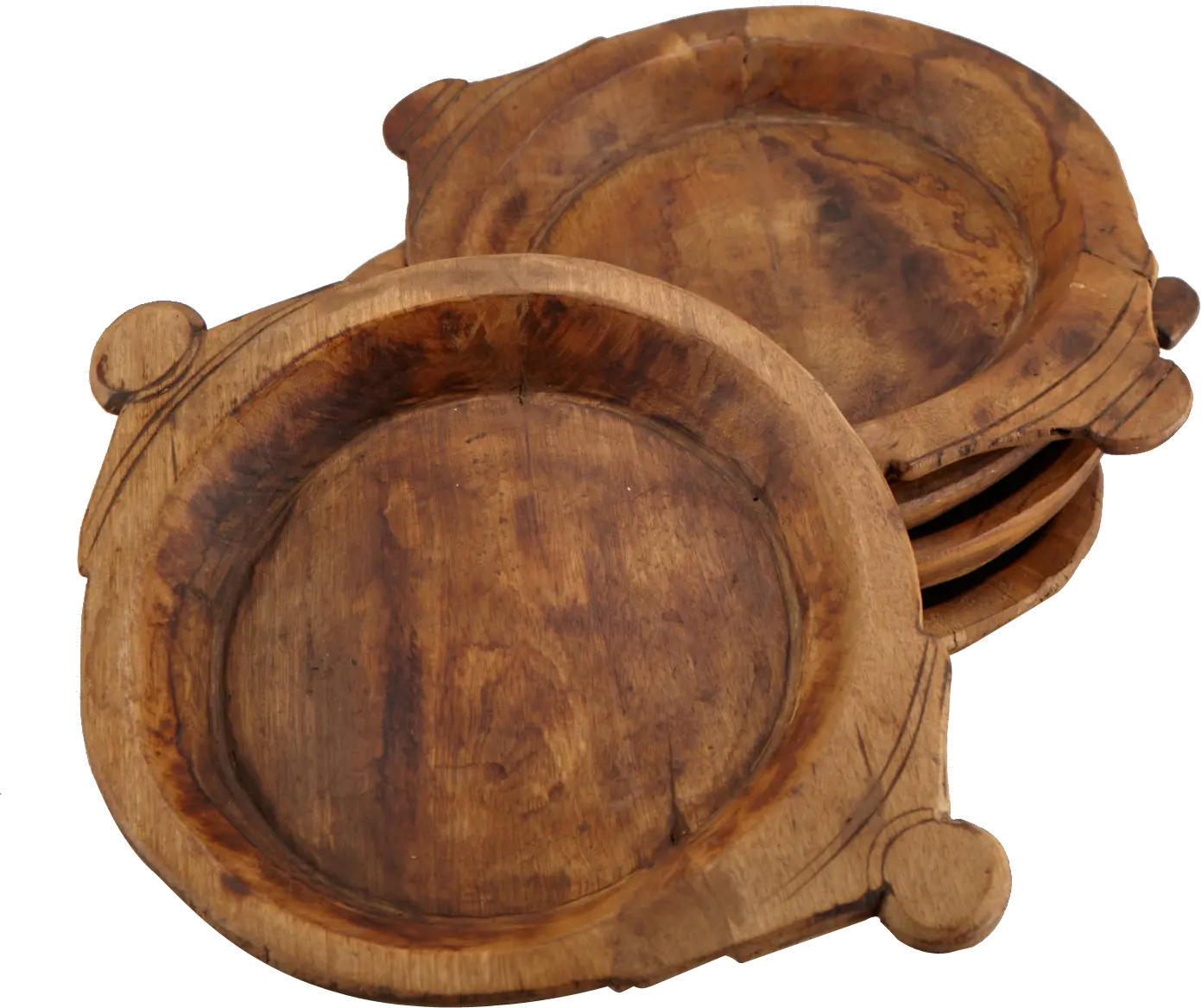Assorted Antique Wooden Tray-1