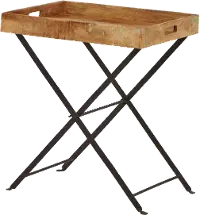Reclaimed Wooden Tray on Stand