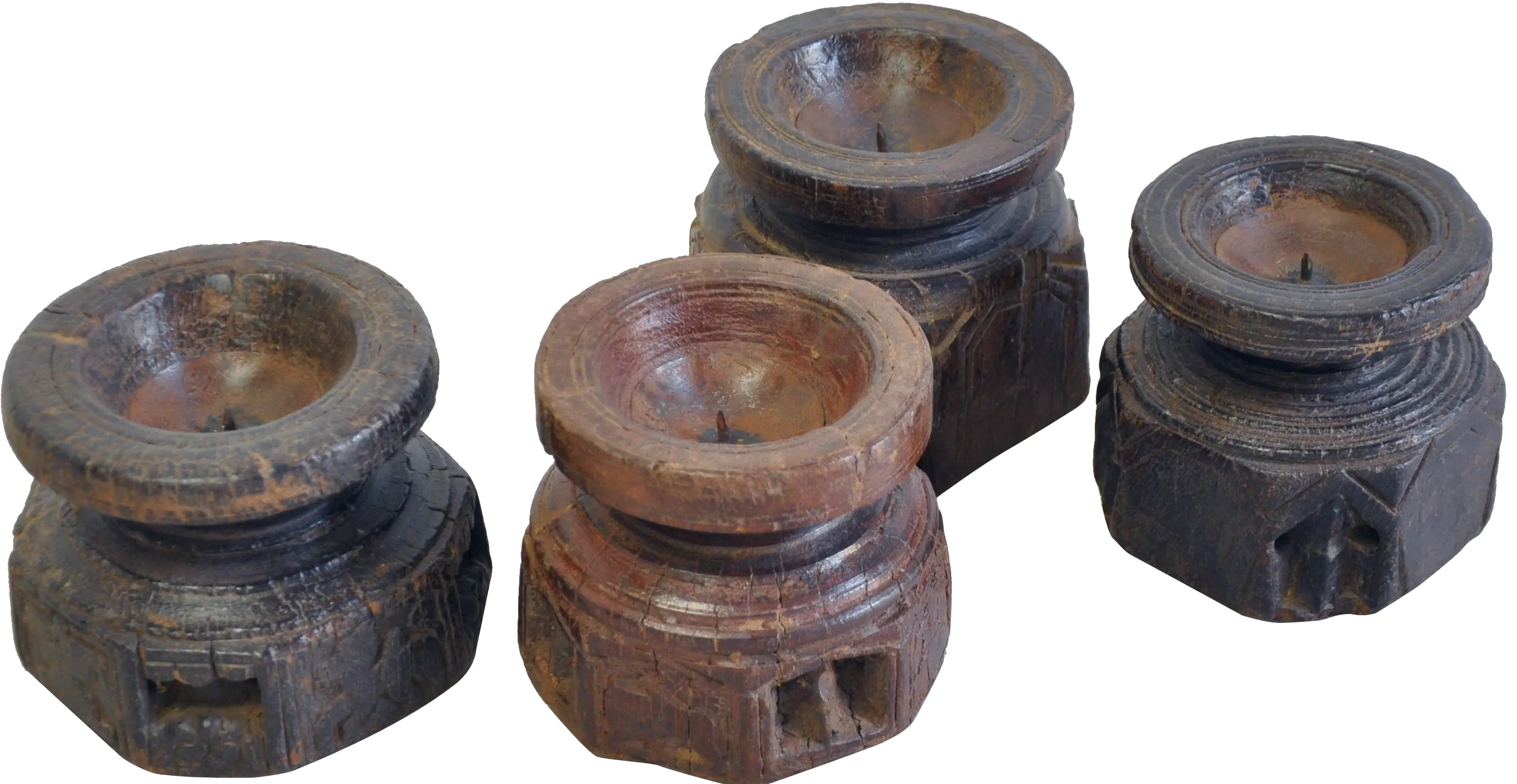 Assorted Antique Candle Stand-1