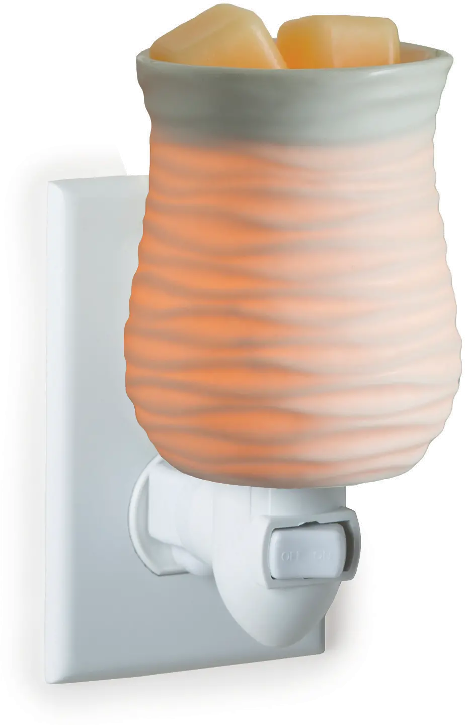 Matte Ivory Pluggable Fragrance Warmer-1