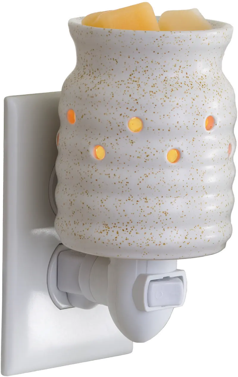 White Farmhouse Pluggable Fragrance Warmer