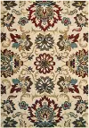 Laurel 5 x 7 Floral Red, Blue, and Green Area Rug