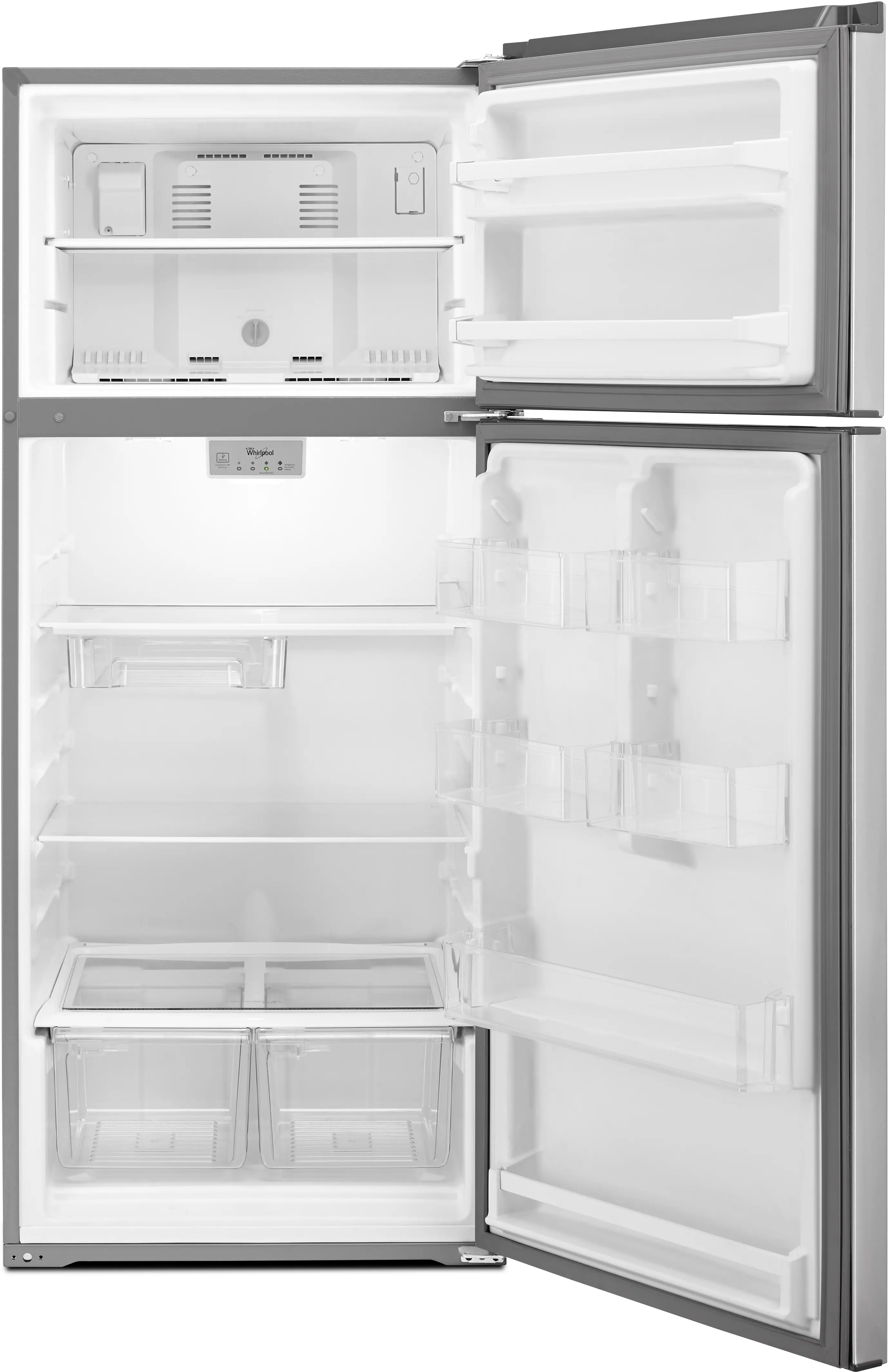 WRT518SZFM-SPECIAL-OLD Whirlpool 18 cu ft Top Freezer Refrigerator - 28 W Stainless Steel-3