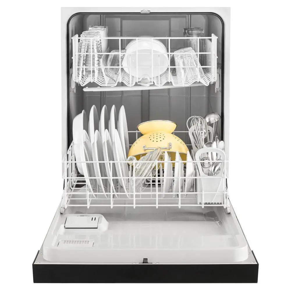 WDF130PAHS-PROJECT Whirlpool 24 Inch Built In Dishwasher with 1 Hour Wash Cycle - 24 Inch Stainless Steel-3