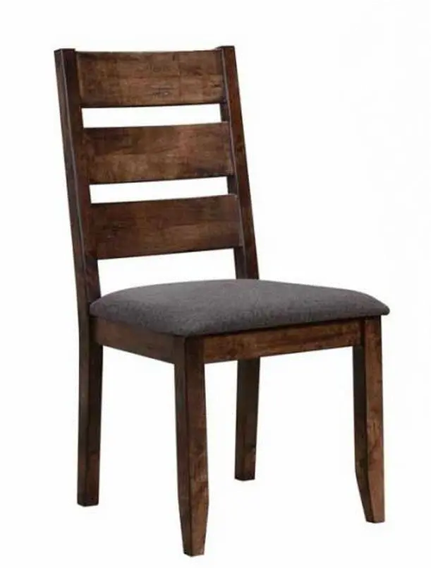 Rustic Gray and Nutmeg Dining Room Chair (Set of 2) - Barrett-2