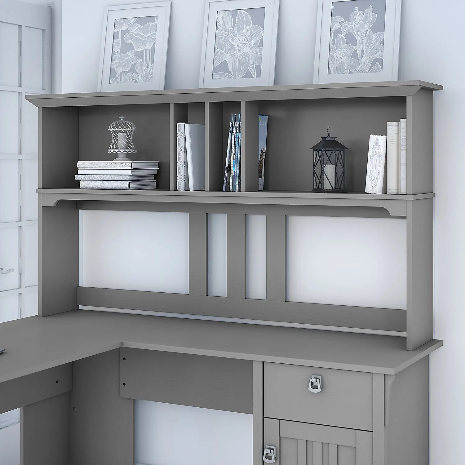 SAH160CG-03 Salinas 60  Cape Cod Gray Hutch-1