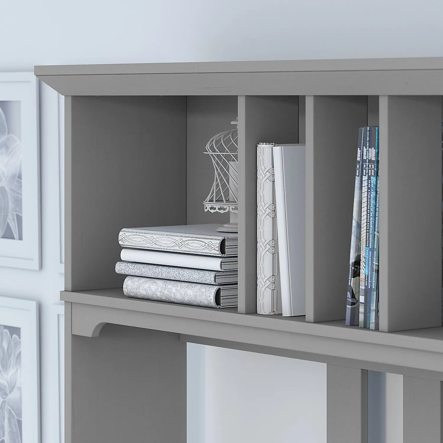 SAH160CG-03 Salinas 60  Cape Cod Gray Hutch-4