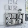 SAB148CG-03 Salinas Cape Cod Gray 6 Cube Organizer - Bush Furniture