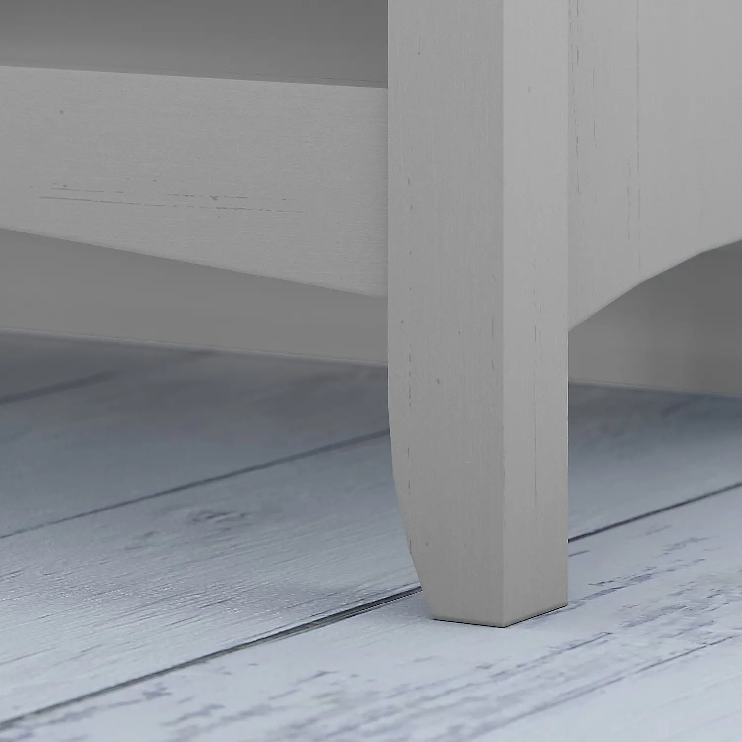 SAB132CG-03 Salinas Cape Cod Gray 5 Shelf Bookcase-4