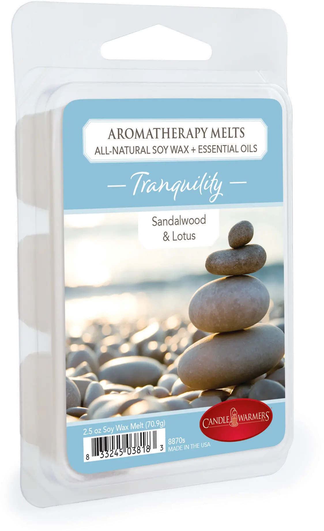 Tranquility 2.5oz Aromatherapy Wax Melt-1