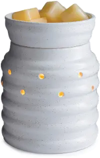 White Farmhouse Illumination Fragrance Warmer