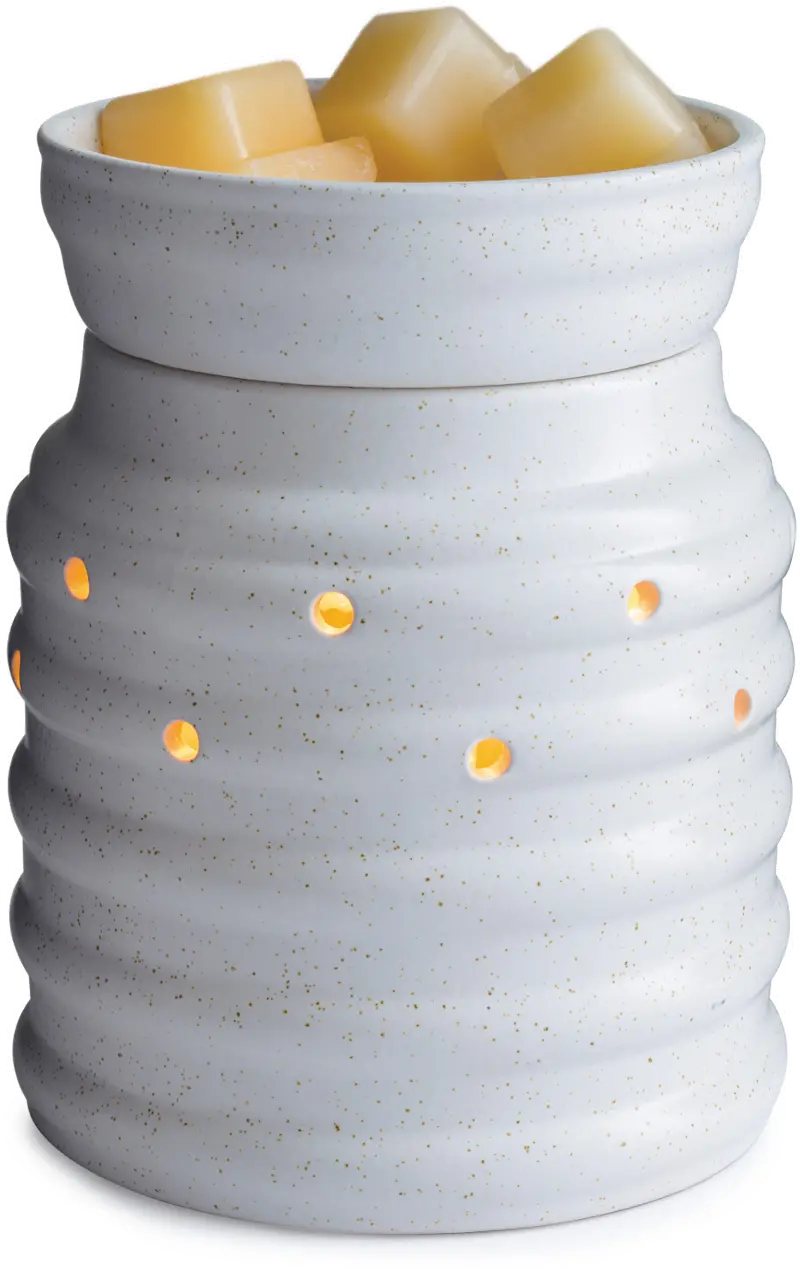 White Farmhouse Illumination Fragrance Warmer