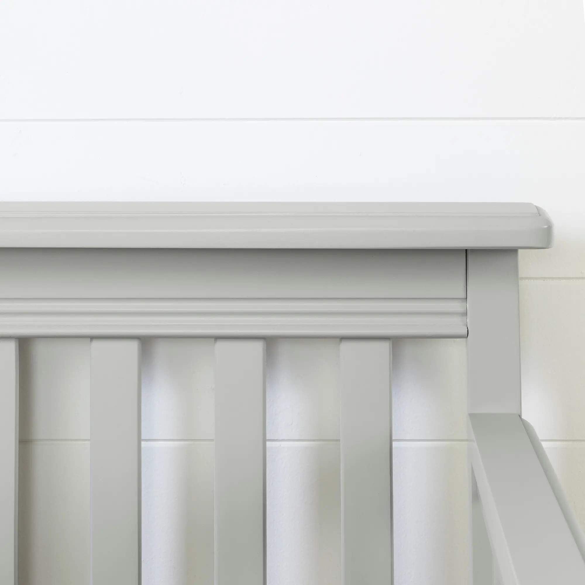 11851 Cotton Candy Gray Crib with Toddler Rail - South Shore-3