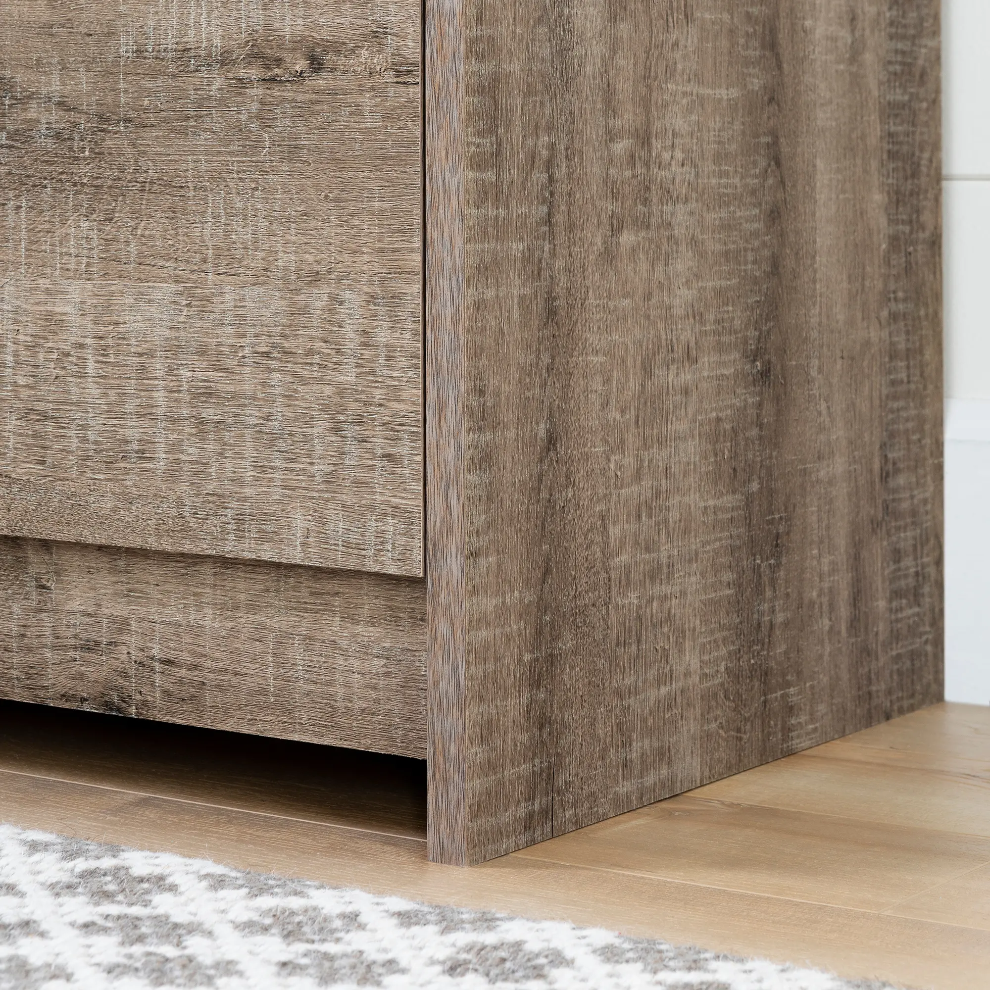 12231 Tassio Farmhouse Weathered Oak Dresser - South Shore-5