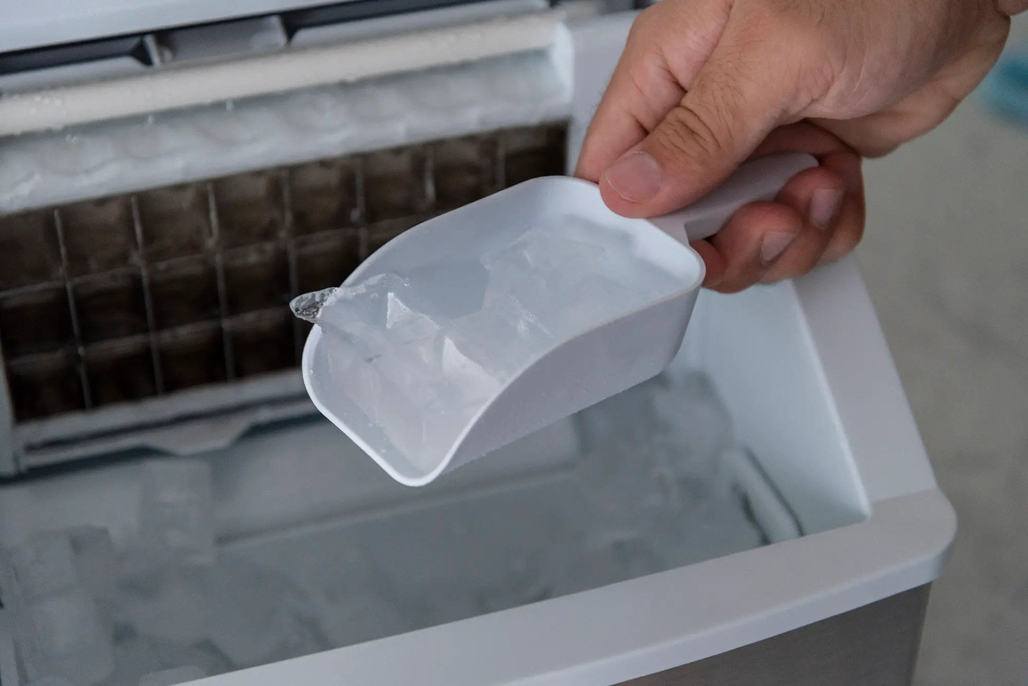 CLEARICE40 Newair Countertop Clear Ice Maker - Silver-7