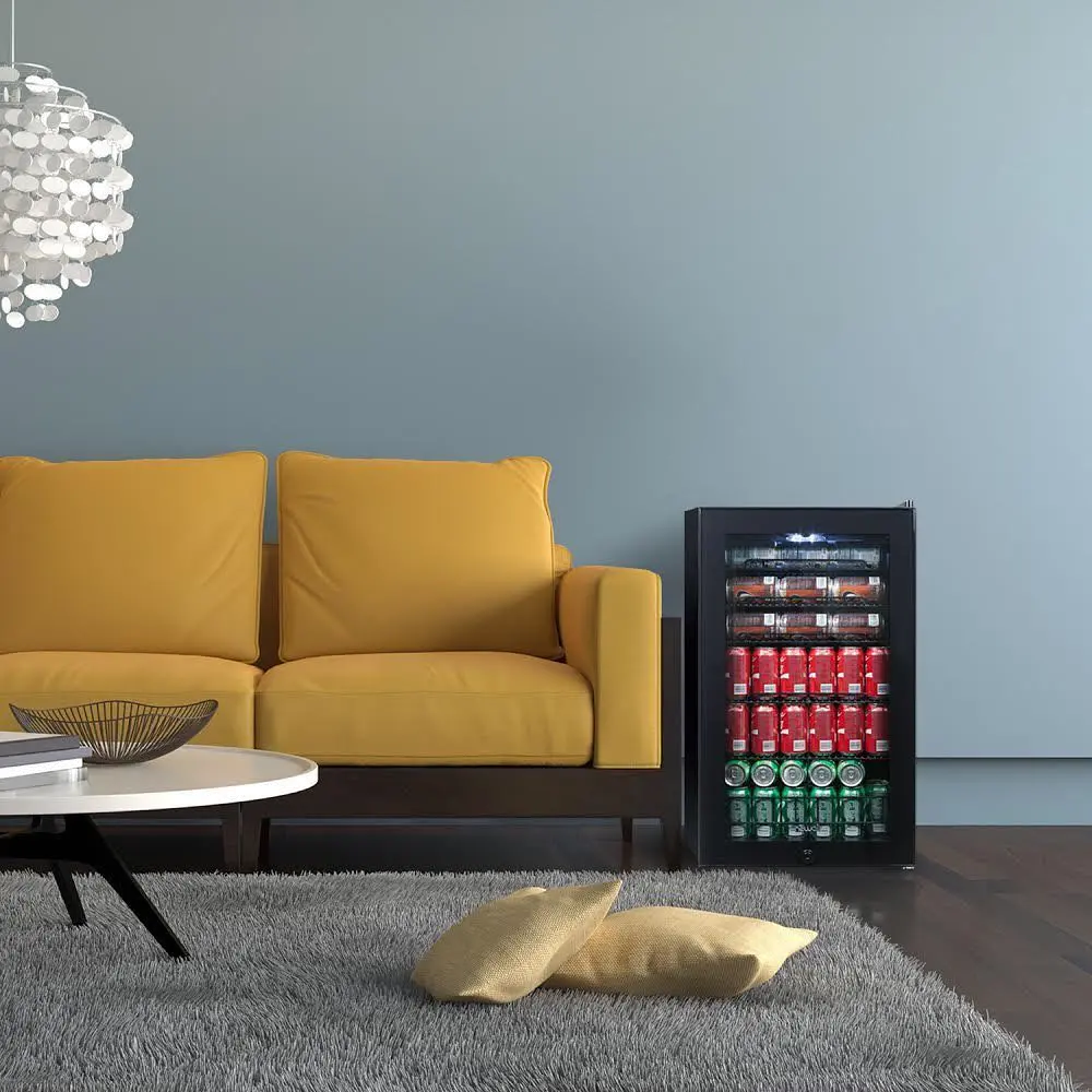 AB-1200B NewAir 126 Can Beverage Cooler - Black-10